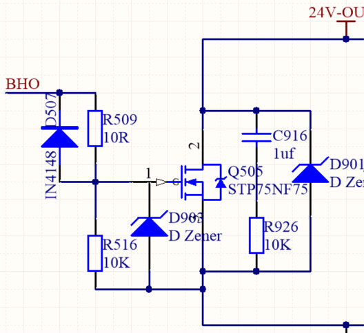 MOS管保護電路實測，分析